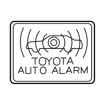 Toyota 74515-06010 Info Label