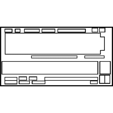 Toyota 74514-33010 Info Label