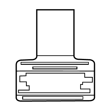 Toyota 74599-48020 Air Bag Label