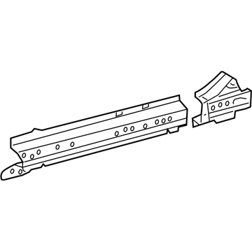 Toyota 61404-74030 Reinforce Sub-Assembly