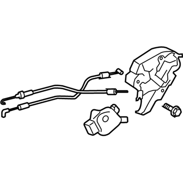 Toyota 69060-48030 Lock Assembly