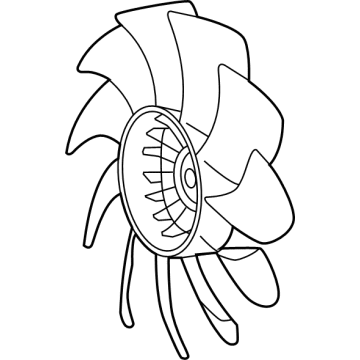 Toyota 16361-70100 Fan Blade