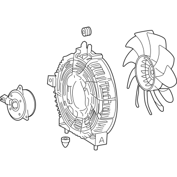 Toyota 16300-70010 Fan Assembly