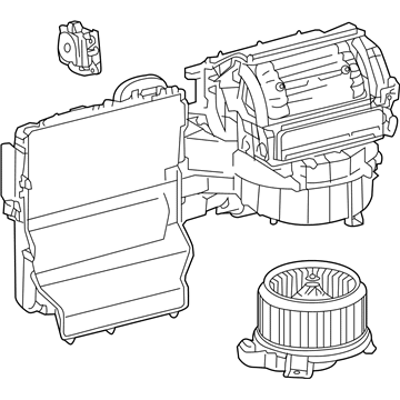 Toyota 87130-0E101 Blower Assembly