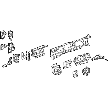 Toyota 57027-33040 Inner Rail