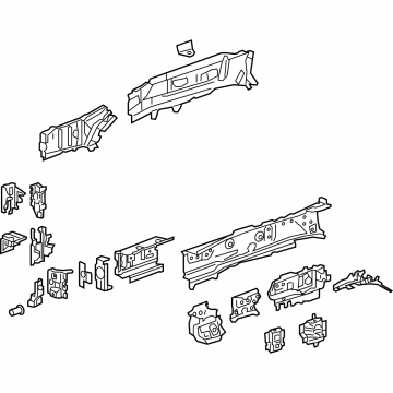 Toyota 57101-33907 Rail Assembly