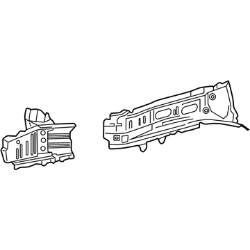 Toyota 57026-42020 Member Sub-Assembly, Fr