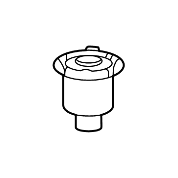 Toyota 52271-48040 Cushion, Rear Suspension Member Body Mounting, Front