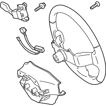 Toyota 45100-02E40-B0 Steering Wheel