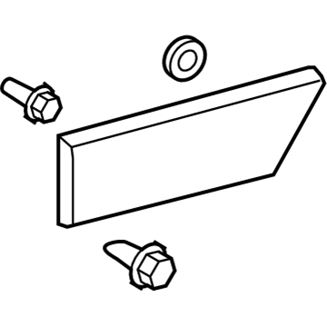 Toyota 75076-35162 MOULDING Sub-Assembly, R