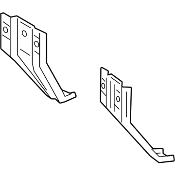 Toyota 58385-12210 Rear Body Panel Lower Bracket