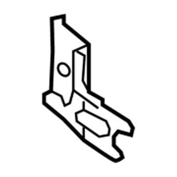 Toyota 53268-35040 Reinforcement, Radiator Mounting, RH