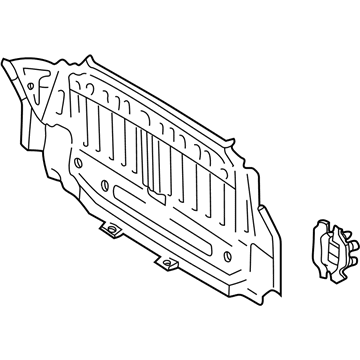 Toyota 58307-06040 Panel Below Lid