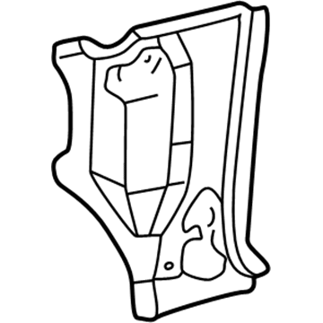 Toyota 61101-60120 Inner Pillar