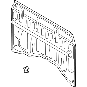 Toyota 64101-04110 Back Panel