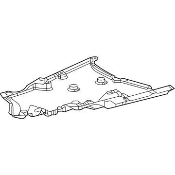 Toyota 58166-0E151 Under Cover