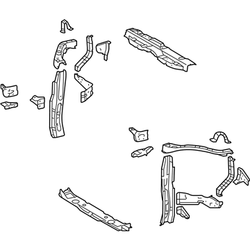 Toyota Highlander Radiator Support - 53201-0E902