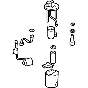 Toyota 77020-02291 Fuel Pump Assembly