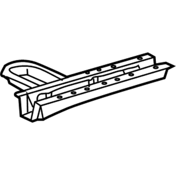 Toyota 58108-0E020 Reinforce Sub-Assembly, Front Cr