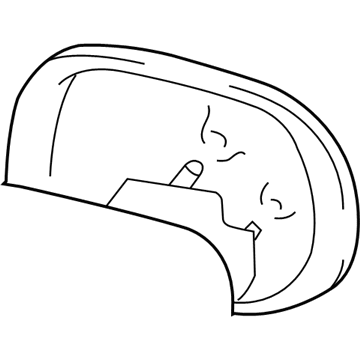 Toyota 87931-52680 Mirror Glass