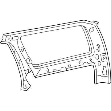 Toyota 61701-35901 Panel Sub-Assy, Roof Side, Inner RH