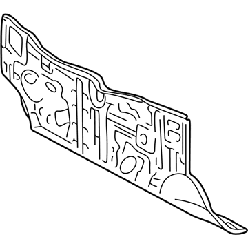 Toyota 55101-08010 Panel Sub-Assembly, Dash