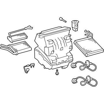 Toyota 87050-02C10 A/C & Heater Assembly