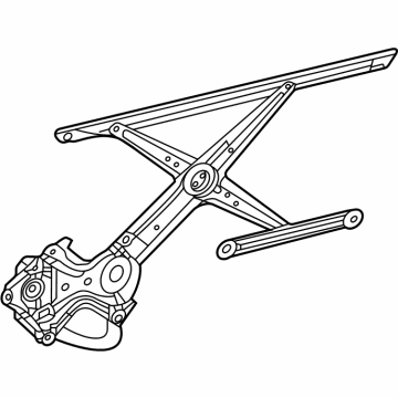 Toyota 69802-52130 Window Regulator