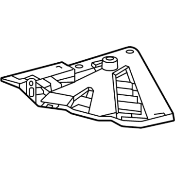 Toyota 53287-62010 Side Extension