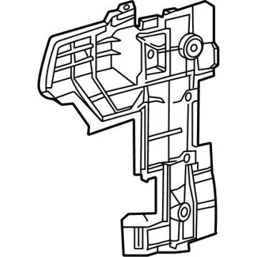 Toyota 16595-77020 Guide, Radiator Air