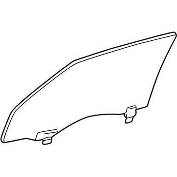 Toyota 68101-01040 Door Glass