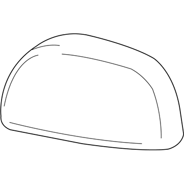 Toyota 87915-42031-J0 Outer Mirror Cover, Right