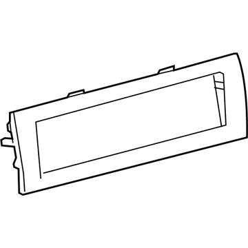 Toyota 55944-60011-E2 Plate, Heater Control