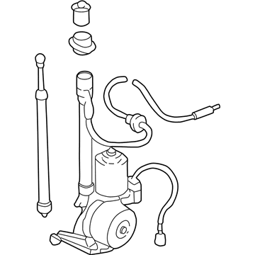 Toyota 86300-60161 Antenna Assembly