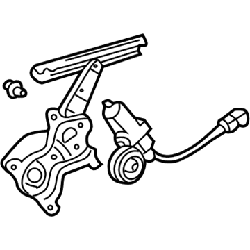 Toyota 69803-35060 Window Regulator