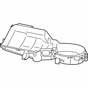 Toyota SU003-02013 Heater Case Assembly