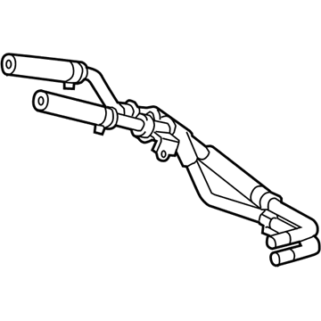 Toyota 87207-48010 Pipe Assembly