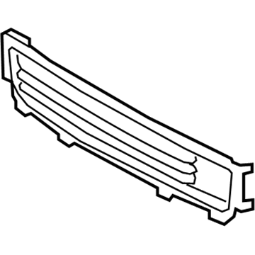 Toyota 52711-0C020 Garnish, Front Bumper