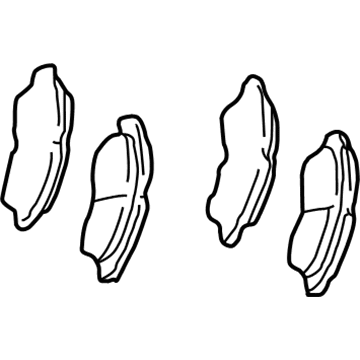 Toyota 04465-33240 Brake Pads