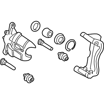 Toyota 47730-06070 Cylinder Assy, Front Disc Brake, RH