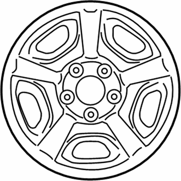 Toyota 42601-AD020 Wheel, Disc