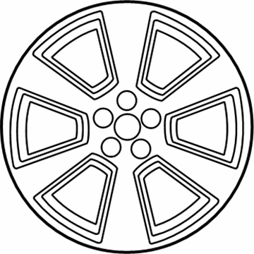 Toyota 42611-AB011 Wheel, Alloy