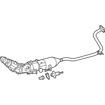 Toyota Prius Plug-In Catalytic Converter - 17410-37330