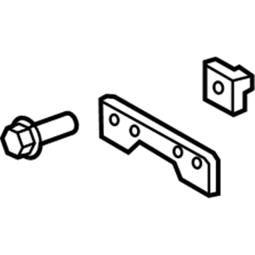 Toyota 52114-0R020 License Bracket