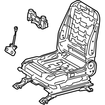 Toyota 71120-48141 Frame Assembly, Front Seat