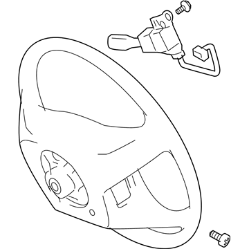 2005 Toyota Sienna Steering Wheel - 45100-08091-B0