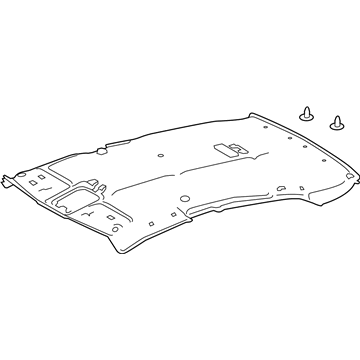 Toyota 63310-06C70-B0 HEADLINING Assembly, Roof