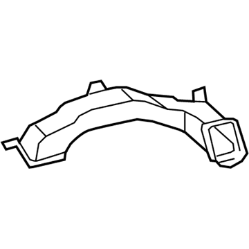 Toyota 55846-0E040 Outlet Duct