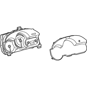 Toyota 83800-0ZK90 Cluster Assembly