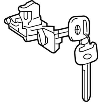 Toyota 69056-48030 Cylinder & Keys